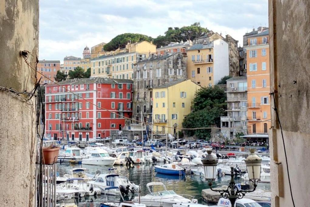 Charmant Studio Climatise Avec Parking, Au Coeur De Pietranera, Plage A 500M, Bastia A 2Km Ville-di-Pietrabugno Ngoại thất bức ảnh