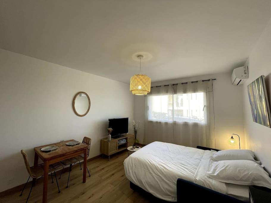 Charmant Studio Climatise Avec Parking, Au Coeur De Pietranera, Plage A 500M, Bastia A 2Km Ville-di-Pietrabugno Ngoại thất bức ảnh