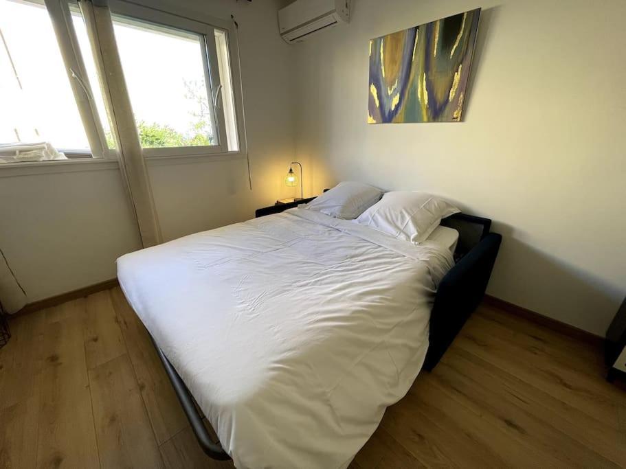 Charmant Studio Climatise Avec Parking, Au Coeur De Pietranera, Plage A 500M, Bastia A 2Km Ville-di-Pietrabugno Ngoại thất bức ảnh
